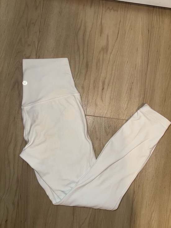 Lululemon Pants - Lululemon Align High-Rise Pant 25" White Size 4